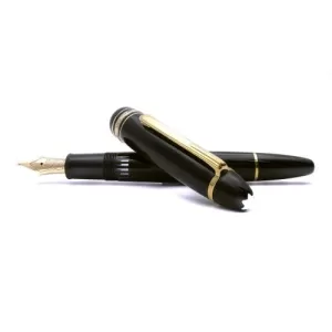 Image of Mont Blanc - Meisterstuck Gold-coated Legrand Fountain Pen - Fountain Pens - Black