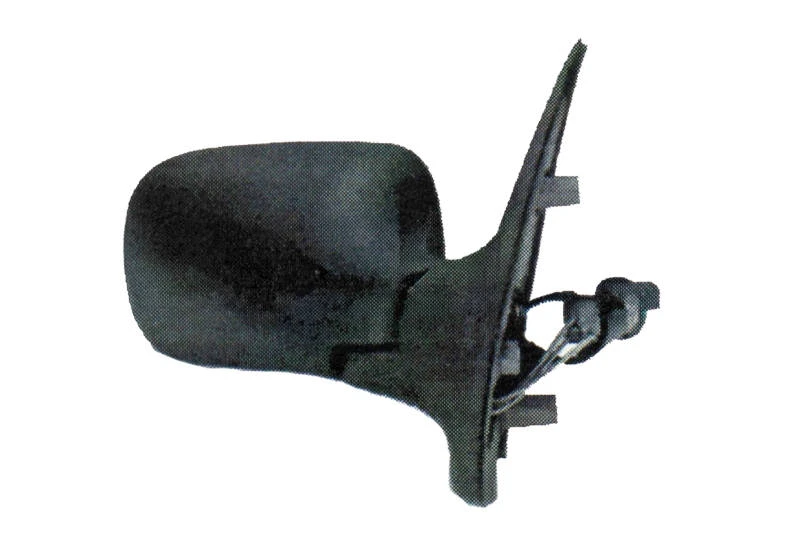 Image of PRASCO FT1327313 Wing mirror Right, black, Electric, Convex Outside Mirror (50)
