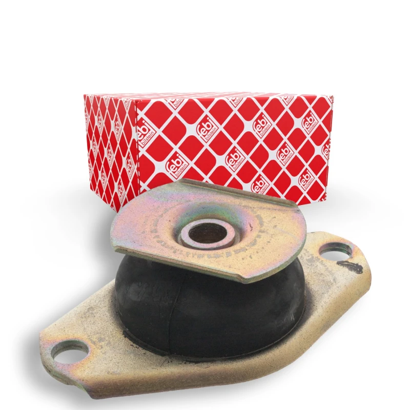 Image of FEBI BILSTEIN 15645 Engine mount Rear, Rubber-Metal Mount Engine Mounting (247)