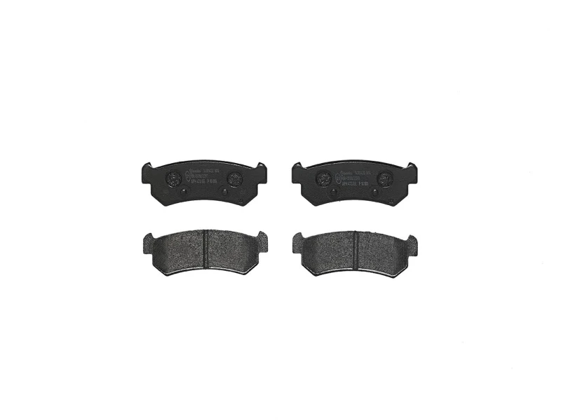 Image of BREMBO Brake pad set BREMBO P 10 001