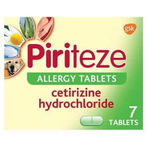 Image of Piriteze Allergy Tablets 10mg 7 pack