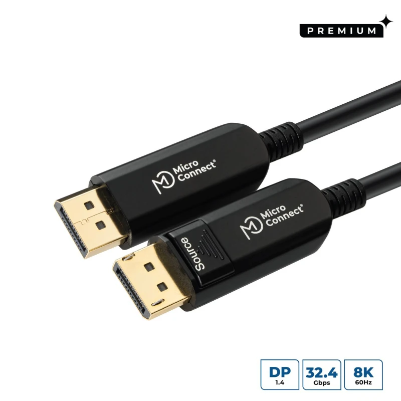 Image of Microconnect DP-MMG-4000V1.4OP DisplayPort cable