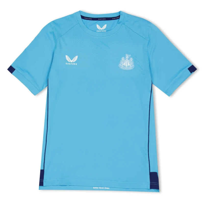 Image of Castore NFC TravSS T - Blue Blue 7 - 8 Years