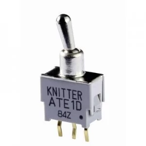 Image of Knitter Switch ATE 1D RA Toggle switch 48 V DCAC 0.05 A 1 x OnOn latch