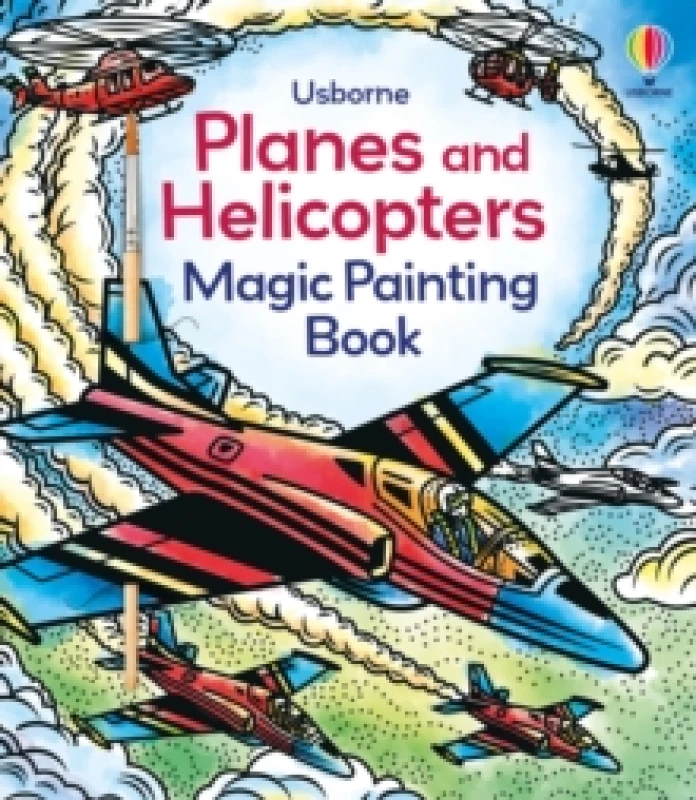 Image of Planes and Helicopters Magic Painting Book Paperback / softback