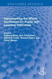 Image of Implementing the Whole Curriculum for Pupils with Learning Difficulties