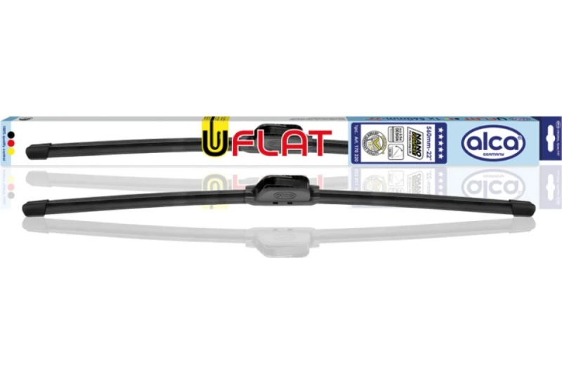 Image of ALCA 170220 Wiper blade 560mm, Vehicle Windscreen, Beam Rubber Wiper Blade (298)