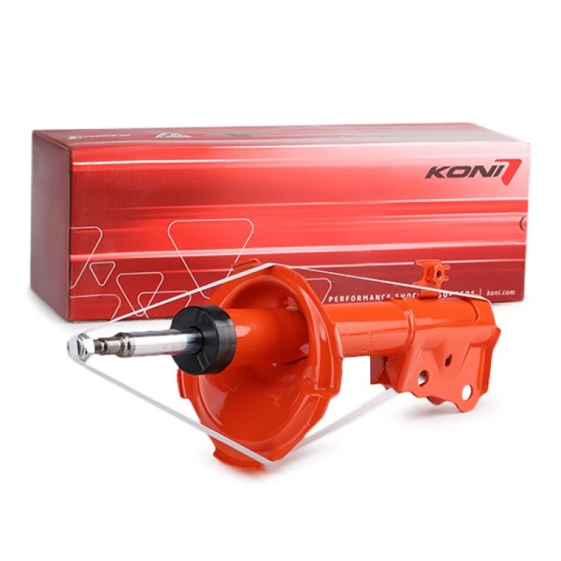 Image of KONI 8750-1033 Shock absorber STRT Gas Pressure, Twin-Tube, Suspension Strut, Top pin Shock Absorber (854)