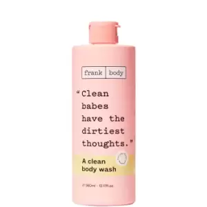 image of Frank Body Clean Body Wash 360ml (Various Options) - Sunday Brunch