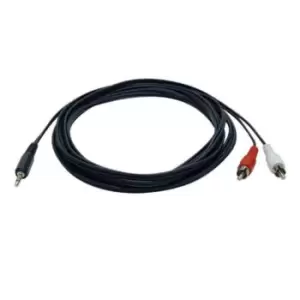 Image of 1.83 M Mini Stereo To 2-Rca Cbl 3F11152