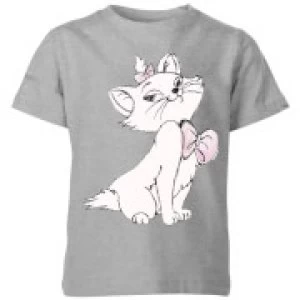 Image of Disney Aristocats Marie Kids T-Shirt - Grey - 3-4 Years