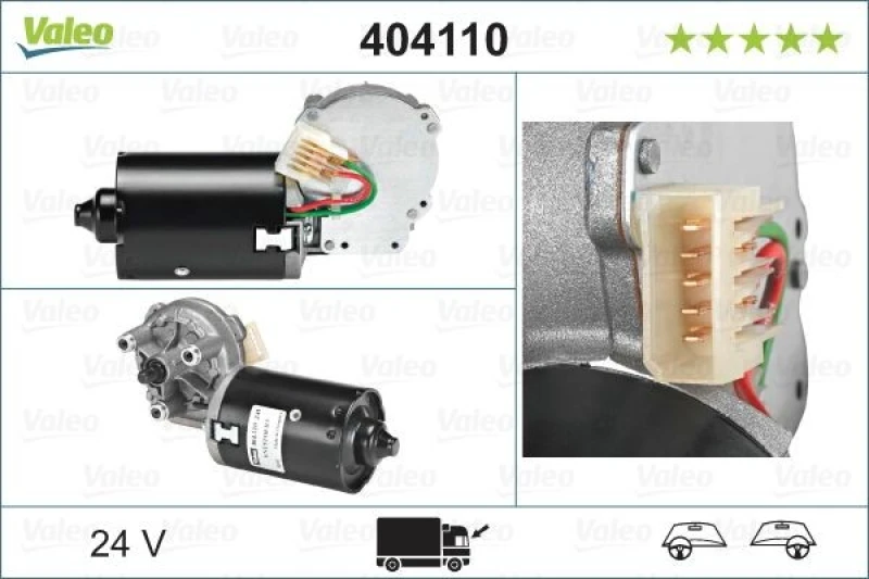 Image of Wiper motor VALEO 404110