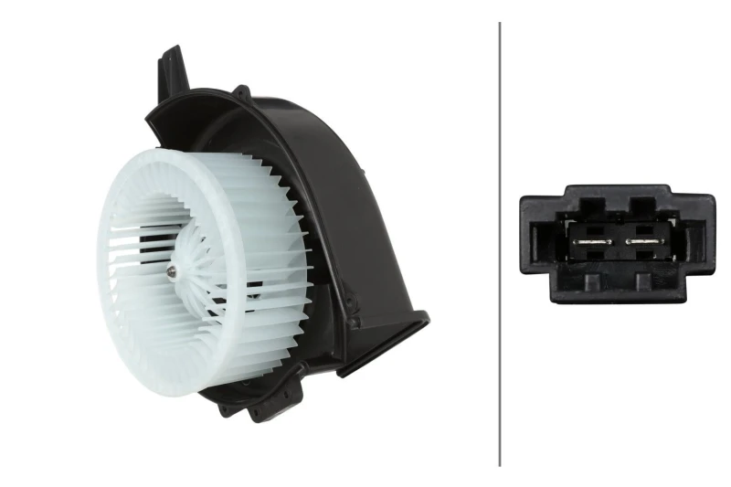 Image of HELLA Blower motor HELLA 8EW 366 400-541