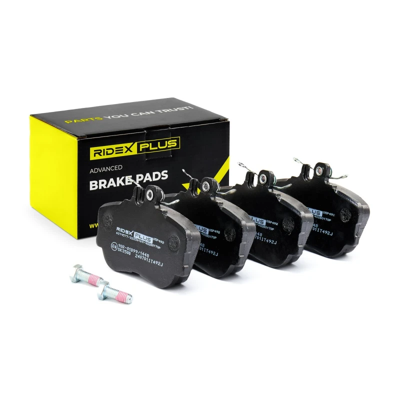 Image of RIDEX PLUS Brake pad set RIDEX PLUS 402B0170P