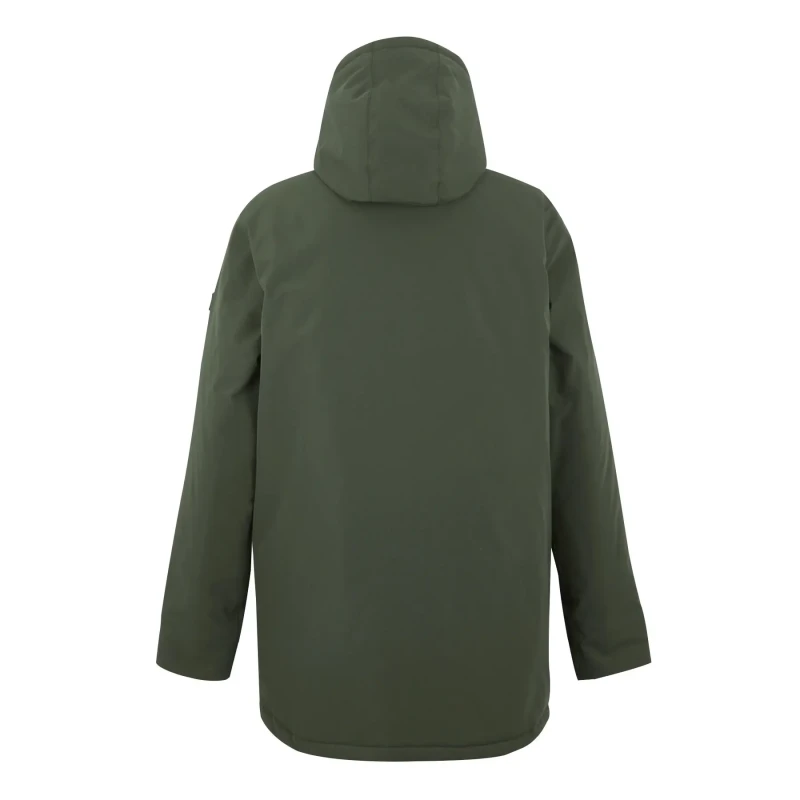 Image of Regatta Regatta Men Rhodo Hooded Waterproof Breathable Insulated Jacket in Green Size: Small Green S Male 5063516100607