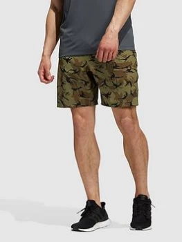 image of adidas Jungle Camo Shorts - Khaki Size XL Men