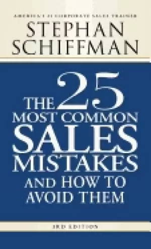 Image of 25 most common sales mistakes and how to avoid them