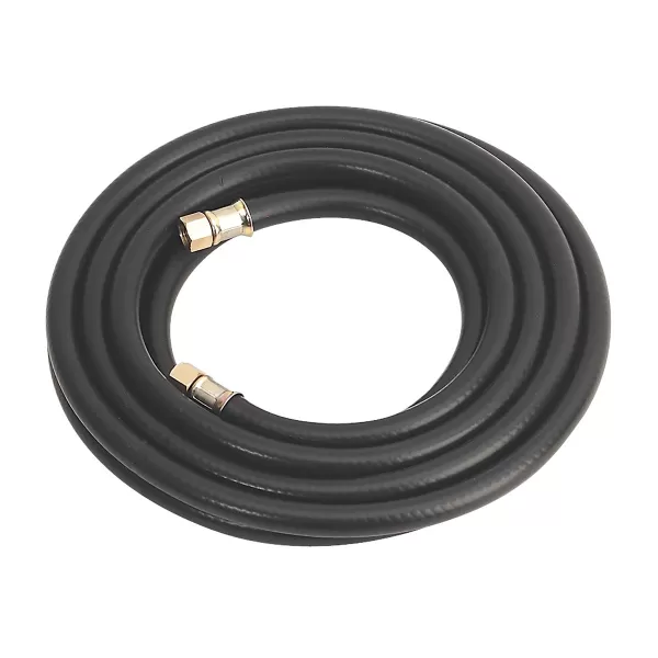 Image of Genuine SEALEY AH5RX Air Hose 5mtr x Ø8mm with 1/4BSP Unions Heavy-Duty
