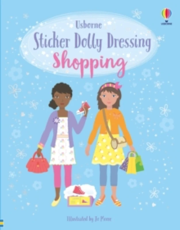 Image of Sticker Dolly Dressing Shopping Paperback / softback