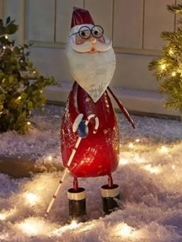 Image of Three Kings Polka Santa Indoor/Outdoor Christmas Decoration