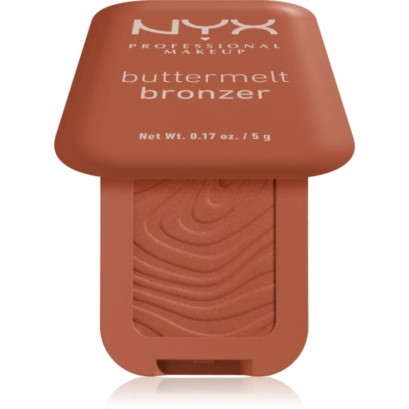 Image of NYX Professional Makeup Buttermelt Bronzer bronzer shade 3.5 Butta'd Down 5 g