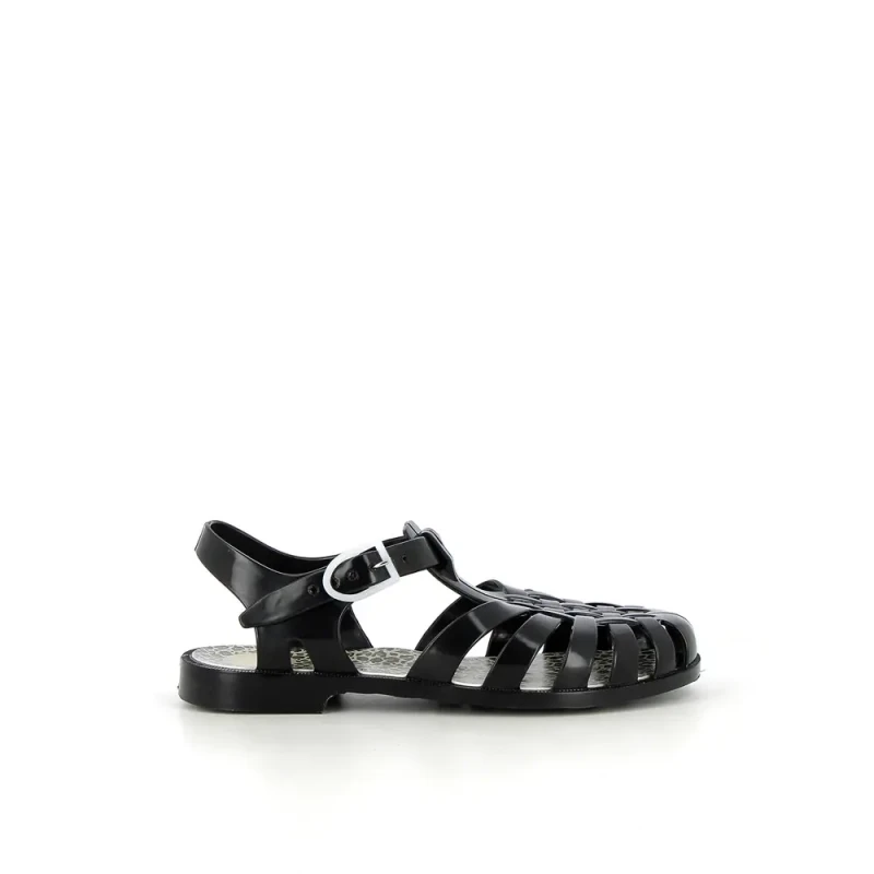Image of Meduse Womens sandals Meduse Sunleopard Noir Female 36