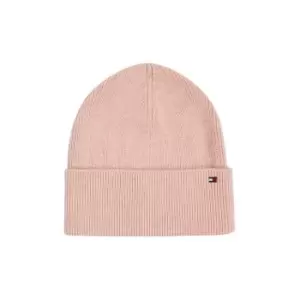 Image of Tommy Hilfiger Essential Flag Beanie - Pink