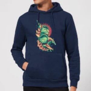 image of Aquaman Xebel Hoodie - Navy - L