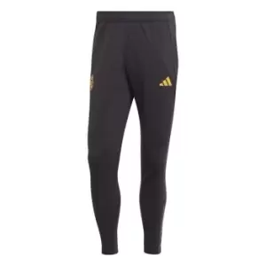 Image of adidas Real Madrid European Collection Tracksuit Bottoms 2023 2024 Adults - Black