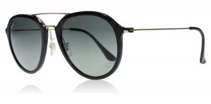 image of Ray-Ban 4253 Sunglasses Black / Gold 601-71 53mm