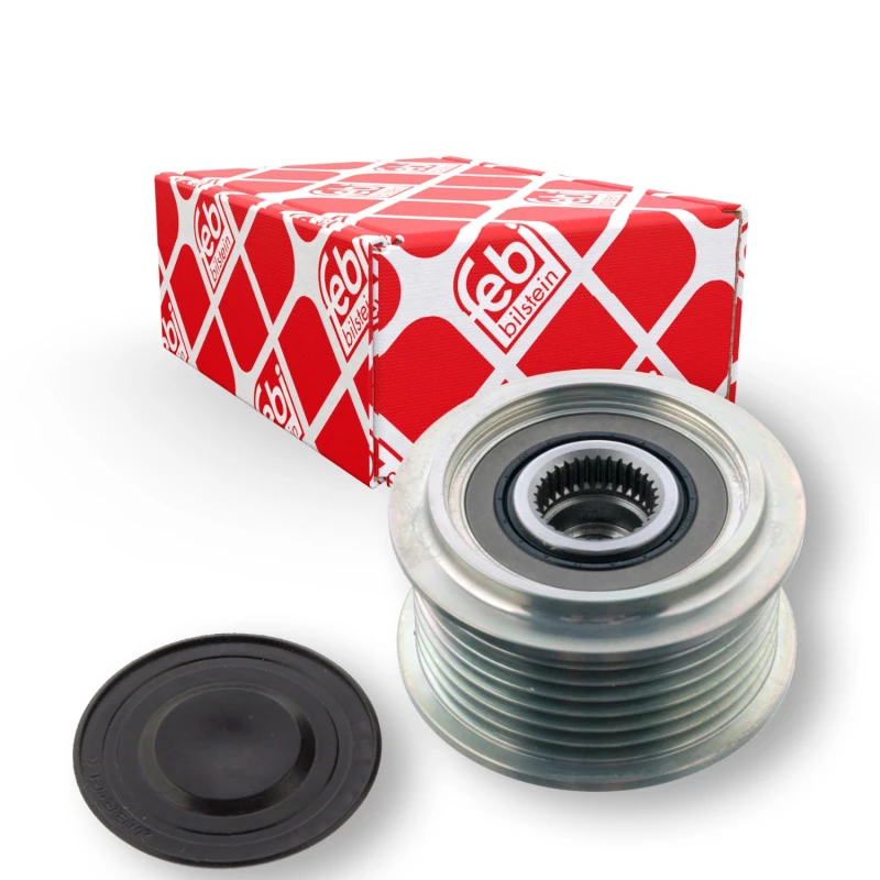 Image of FEBI BILSTEIN 104828 Freewheel Clutch Width: 40mm, with lid Freewheel Clutch,alternator (1390)
