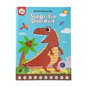 image of My First Dot-to-Dot Super-fun Dinos Drawing Book