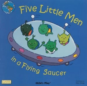 Image of Five Little Men in a Flying Saucer by Dan Crisp Book