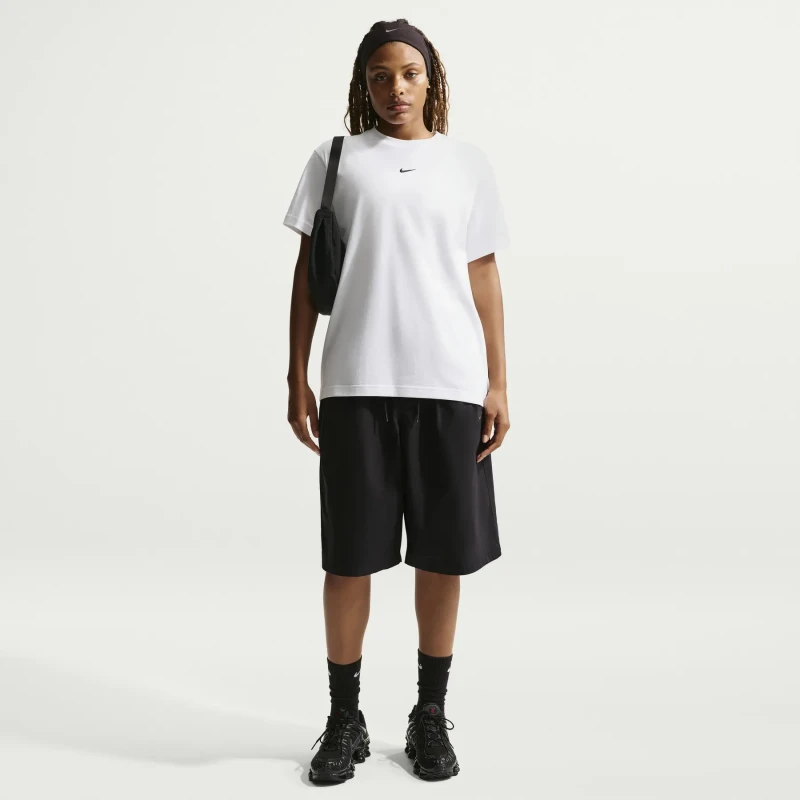 Image of Womens T-Shirt Nike NSW Classic Blanc Female M
