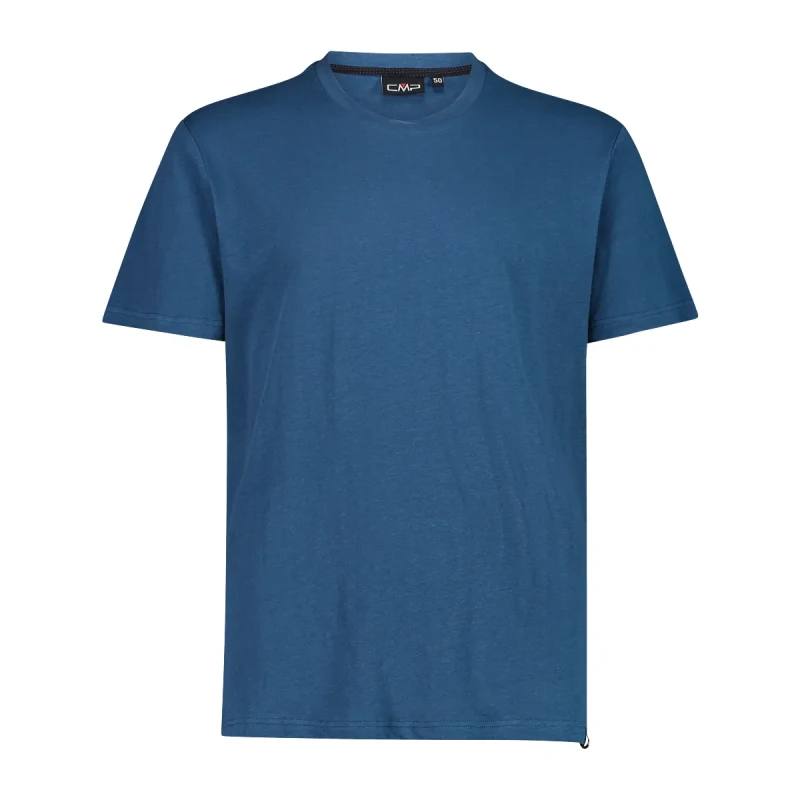 Image of CMP Hemp and Cotton T-Shirt CMP Bleu Male S