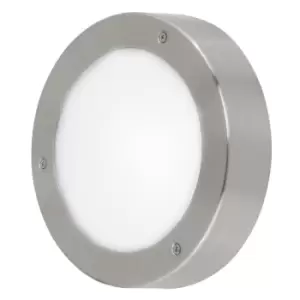 Image of IP44 Outdoor Wall Light Stainless Steel 5.4W Built in LED Porch Lamp