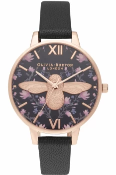 Image of Olivia Burton Demi 3D Bee Black & RG