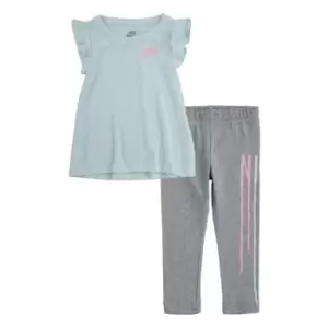 image of Nike S/S Legging Set BG13 - Grey