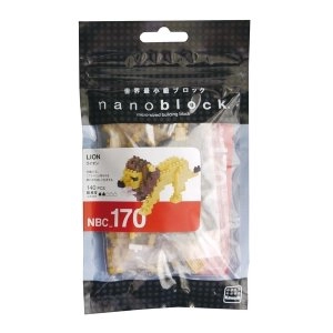Image of Nanoblock Mini Collection - Lion Building Set