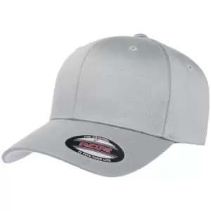 Image of Flexfit Childrens/Kids Wooly Combed Cap (One Size) (Silver)