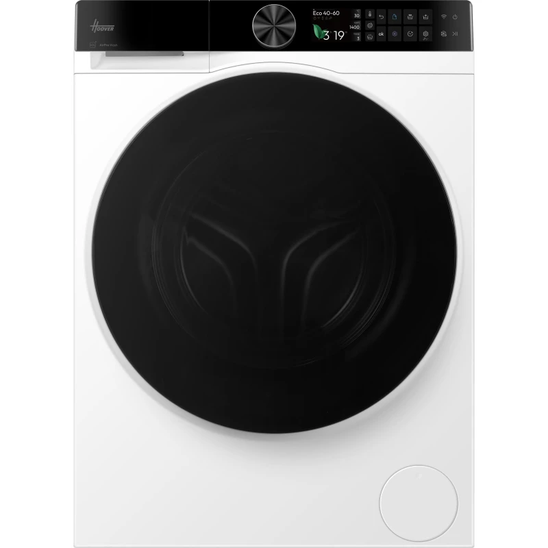 Image of Hoover Pro Wash Series 7 HBQD 410BL10U-80 10KG WiFi Connected Washing Machine with 1400 rpm - White - A Rated
