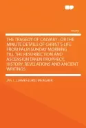 Image of tragedy of calvary or the minute details of christs life from palm sunday m