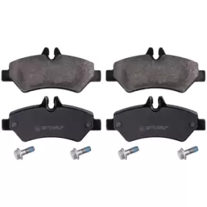 Image of Brake Pad Set 16735 by Febi Bilstein Rear Axle