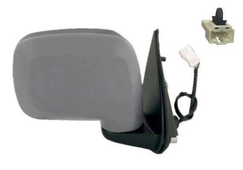 Image of ALKAR 6122552 Wing mirror Right, Electric, Convex, primed Outside Mirror (50)