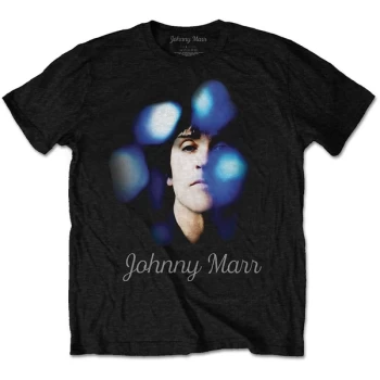 Image of Johnny Marr - Album Photo Unisex Large T-Shirt - Black