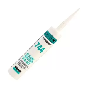 image of Dowsil / Dow Corning 744 Silicone Adhesive White 310ml