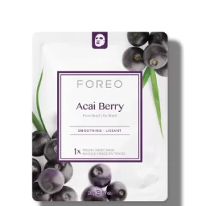 image of FOREO Acai Berry Firming Sheet Face Mask (3 Pack)