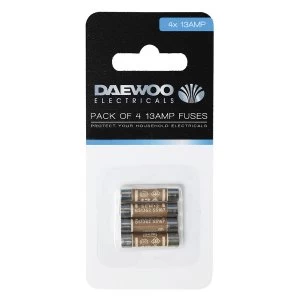 image of Daewoo 13-Amp Fuses - 4 Pack