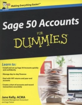 Image of Sage 50 Accounts for Dummies by Jane Kelly Paperback