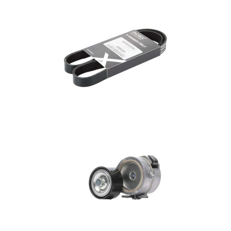 Image of RIDEX 542R0586 V-ribbed belt set V-Ribbed Belt Set (542)